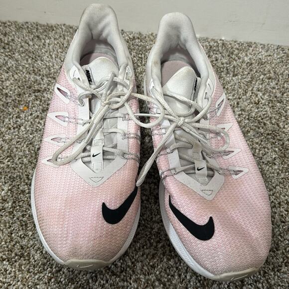 NIKE Women's Quest Pink Foam Running Shoes Size 9.5 - Picture 4 of 6